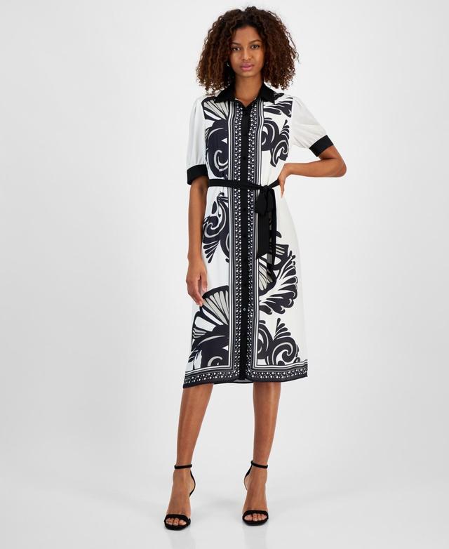 Women's Paisley-Print Shirtdress Product Image