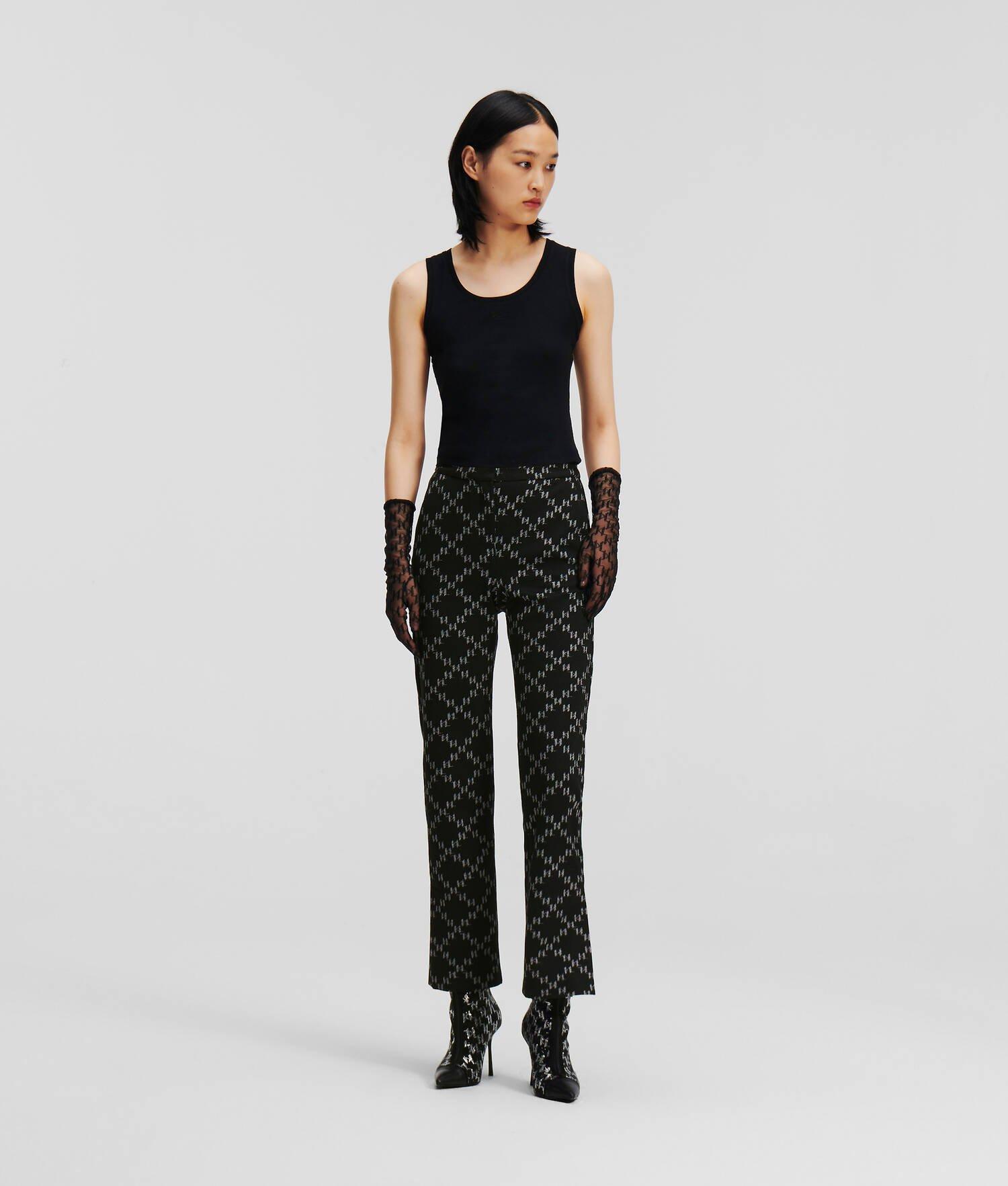 KL MONOGRAM PUNTO TROUSERS Product Image