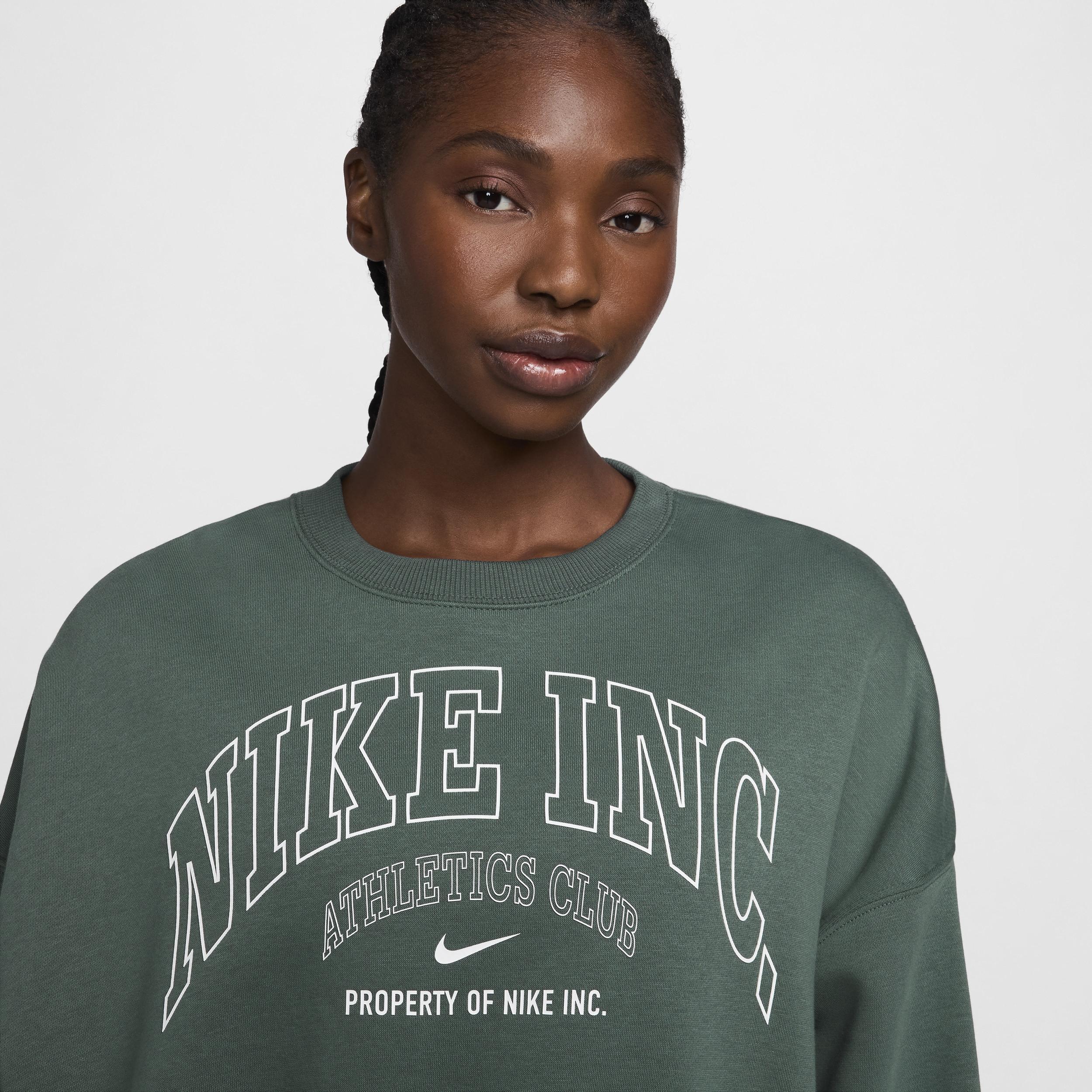 Nike Sportswear Phoenix Fleece Women's Over-Oversized Crew-Neck Sweatshirt Product Image