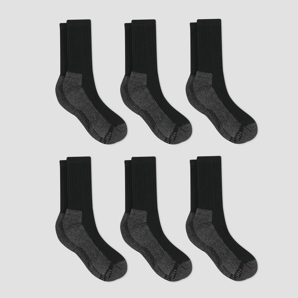 Hanes Men's Work Crew Socks 6pk - 6-12 Product Image