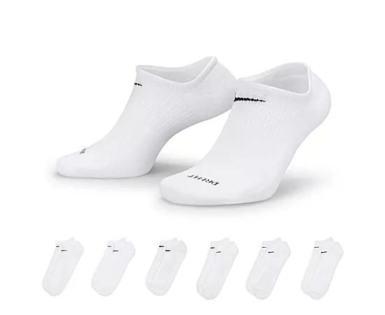 Nike Womens Large Lightweight No Show Socks 6 Pairs Product Image