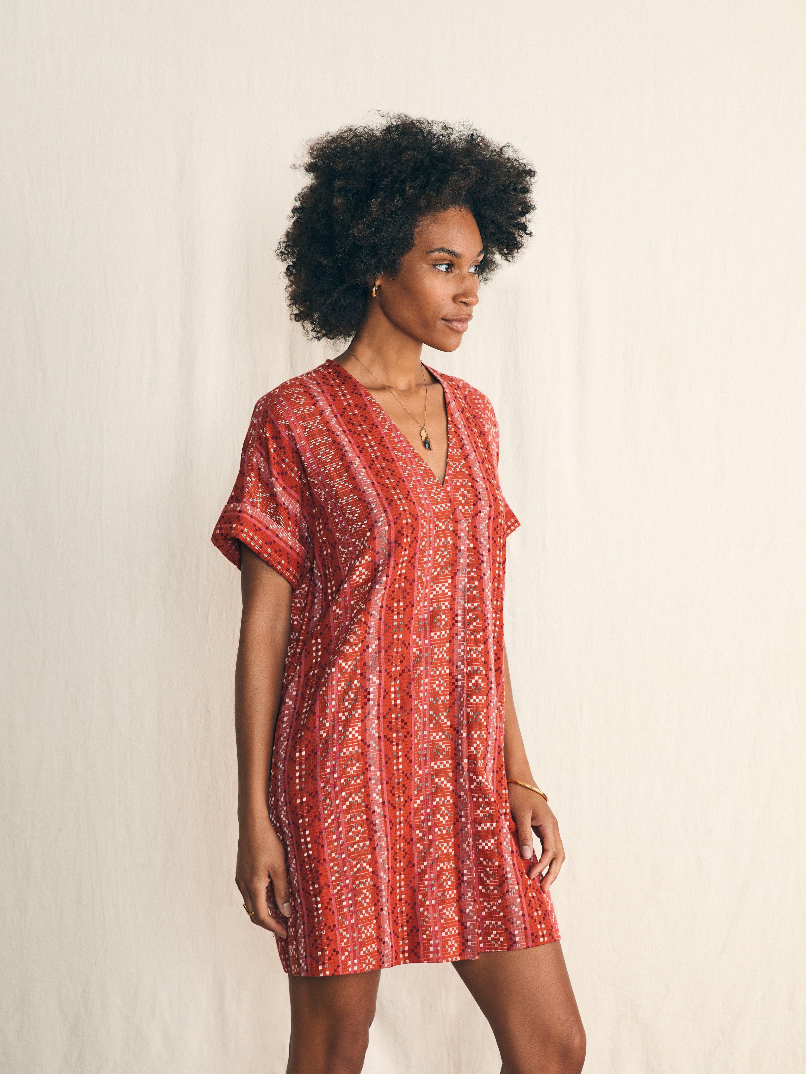 Sunset Land Sanibel Dress - Sunset Land Jacquard Female Product Image