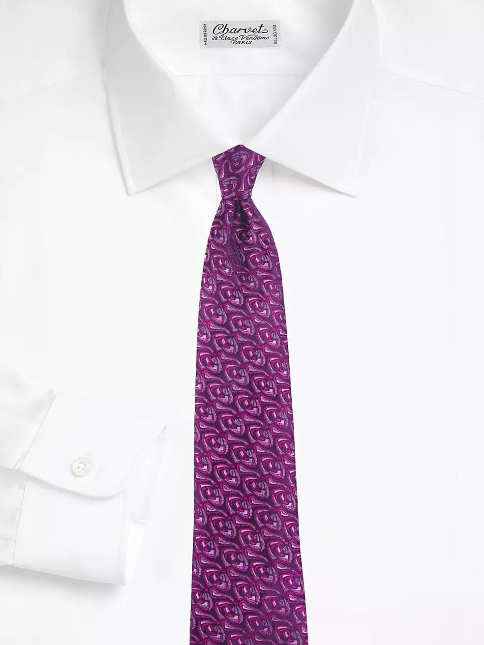 Rose Silk Jacquard Tie Product Image