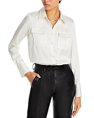 Womens Lorena Chest Pocket Blouse Product Image