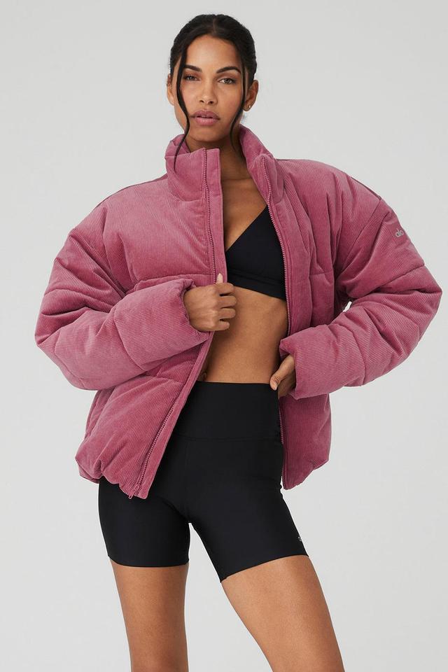 Corduroy Stage Puffer - Mars Clay Female Product Image