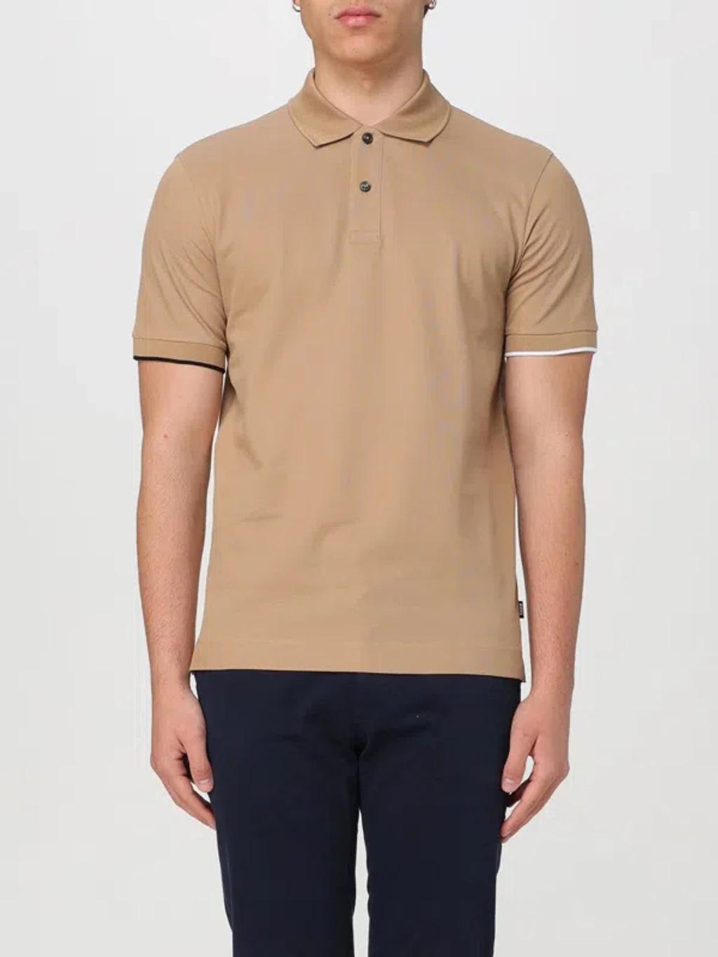 Polo Shirt Boss Men Color Beige Product Image