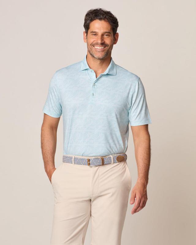 johnnie-O Jersey Performance Polo - Gaston Print Product Image