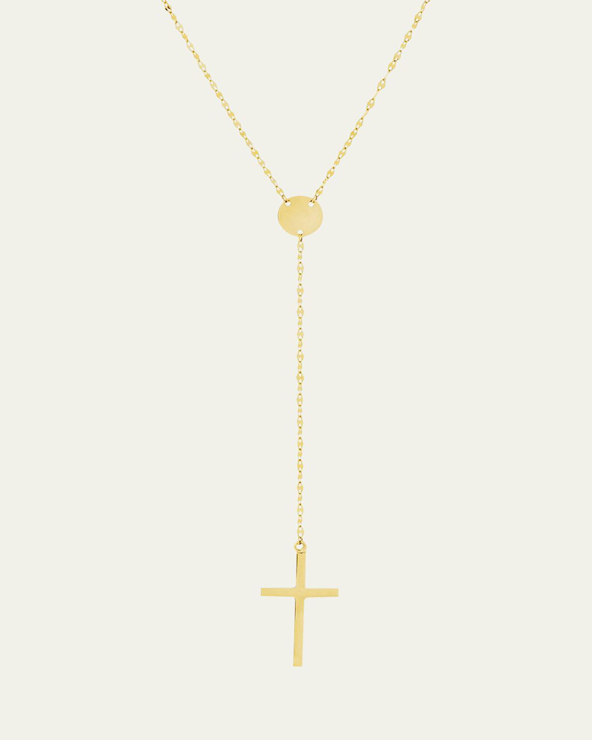 Gold Crossary Necklace Product Image