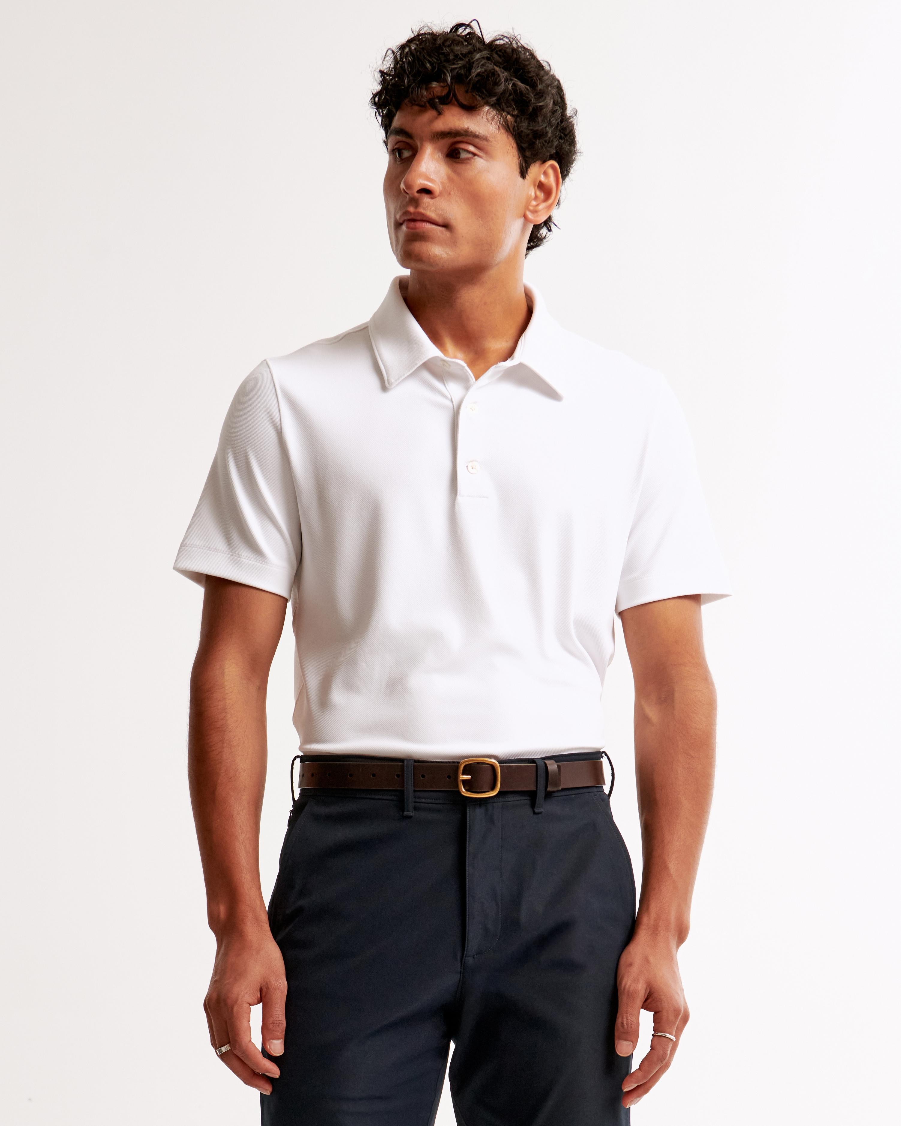 A&F Go-To Polo Product Image