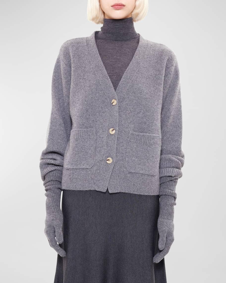 Janelle Cashmere Button-Down Cardigan product image