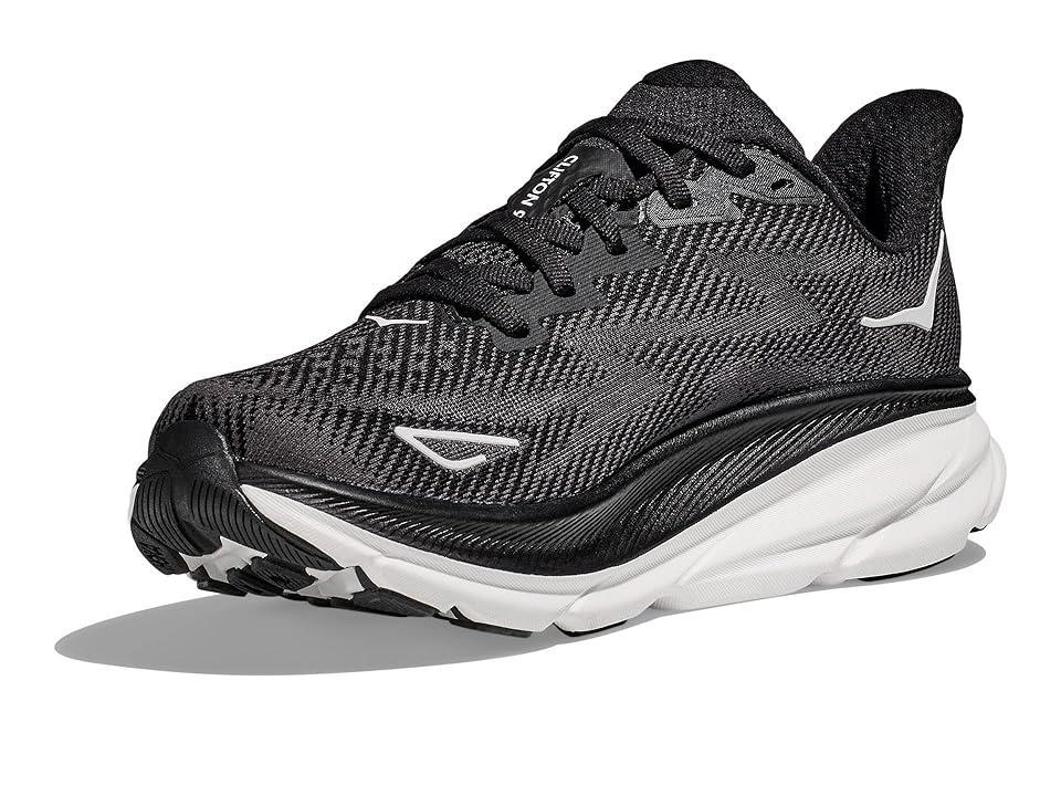 Hoka Women's Clifton 9 White) Women's Shoes Product Image