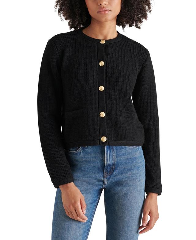 Steve Madden Womens Fantino Sweater Jacket Product Image