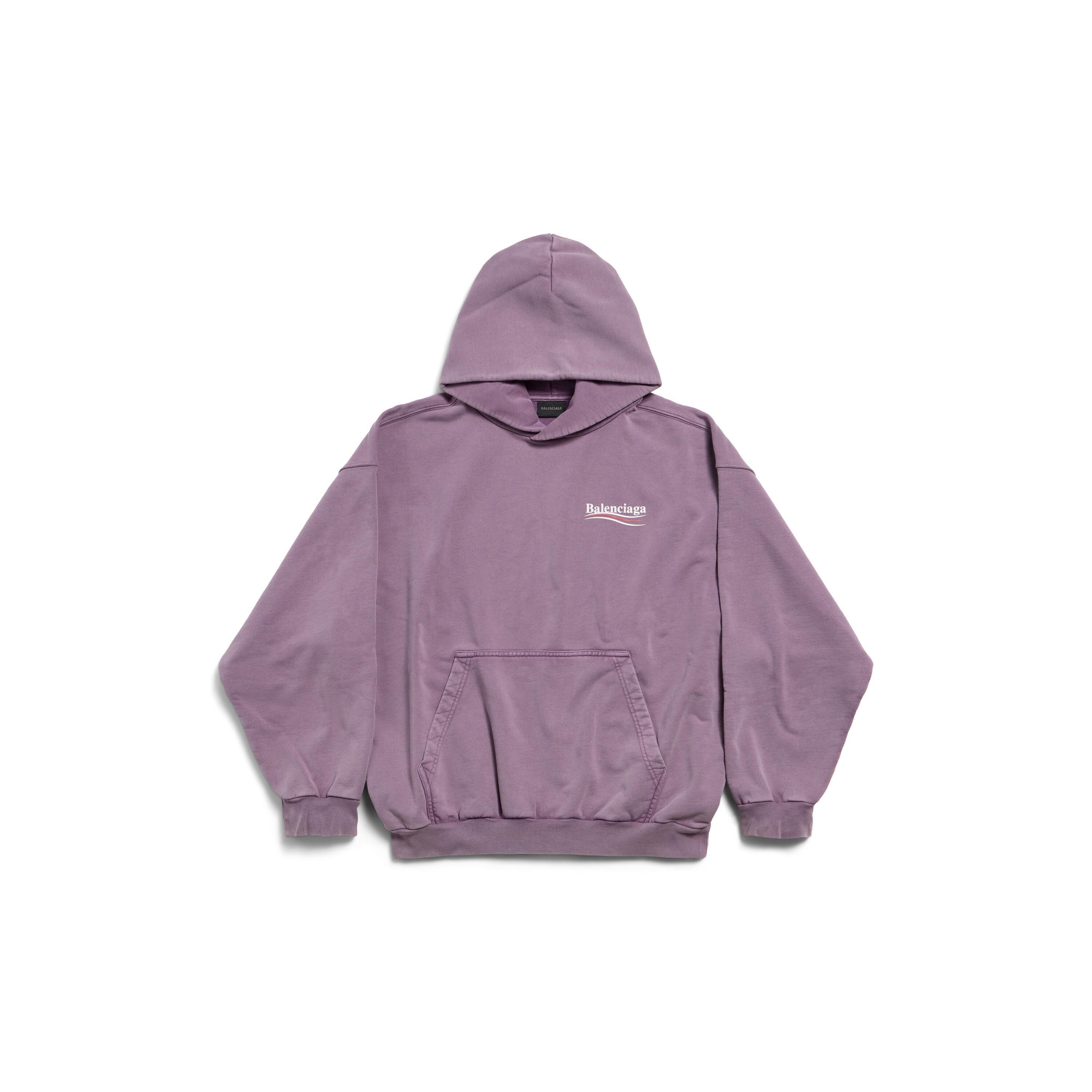 Men's Political Campaign Hoodie Medium Fit  in Faded Purple Product Image