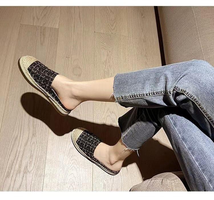 Plaid Slip Ons Product Image