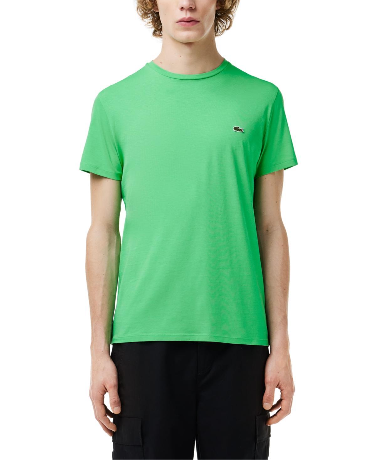 Lacoste Mens Classic Crew Neck Soft Pima Cotton T-Shirt Product Image