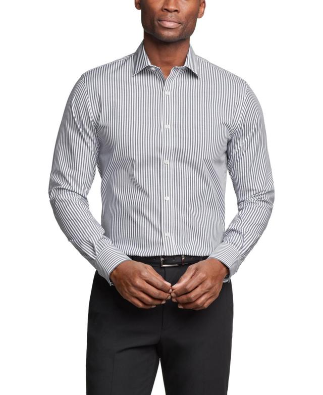 Tommy Hilfiger Mens Th Flex Stretch Twill Dress Shirt Product Image