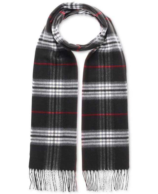 V. Fraas Mens Classic Plaid Cashmink Scarf Product Image