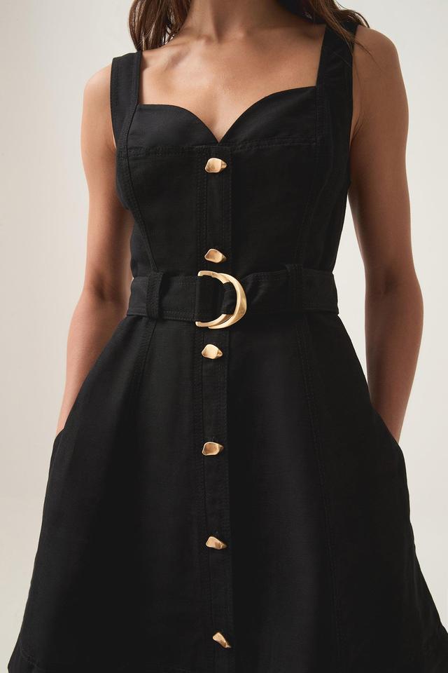 Clay Belted Mini Dress Product Image