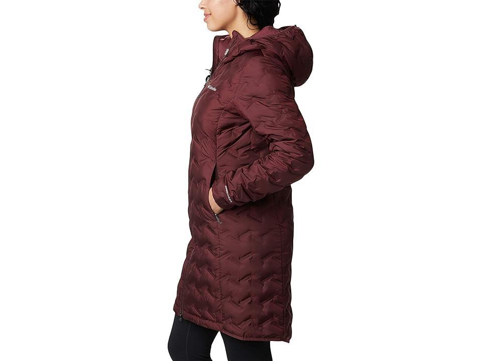 Columbia Delta Ridge Long Down Jacket (Seminole) Women's Clothing Product Image