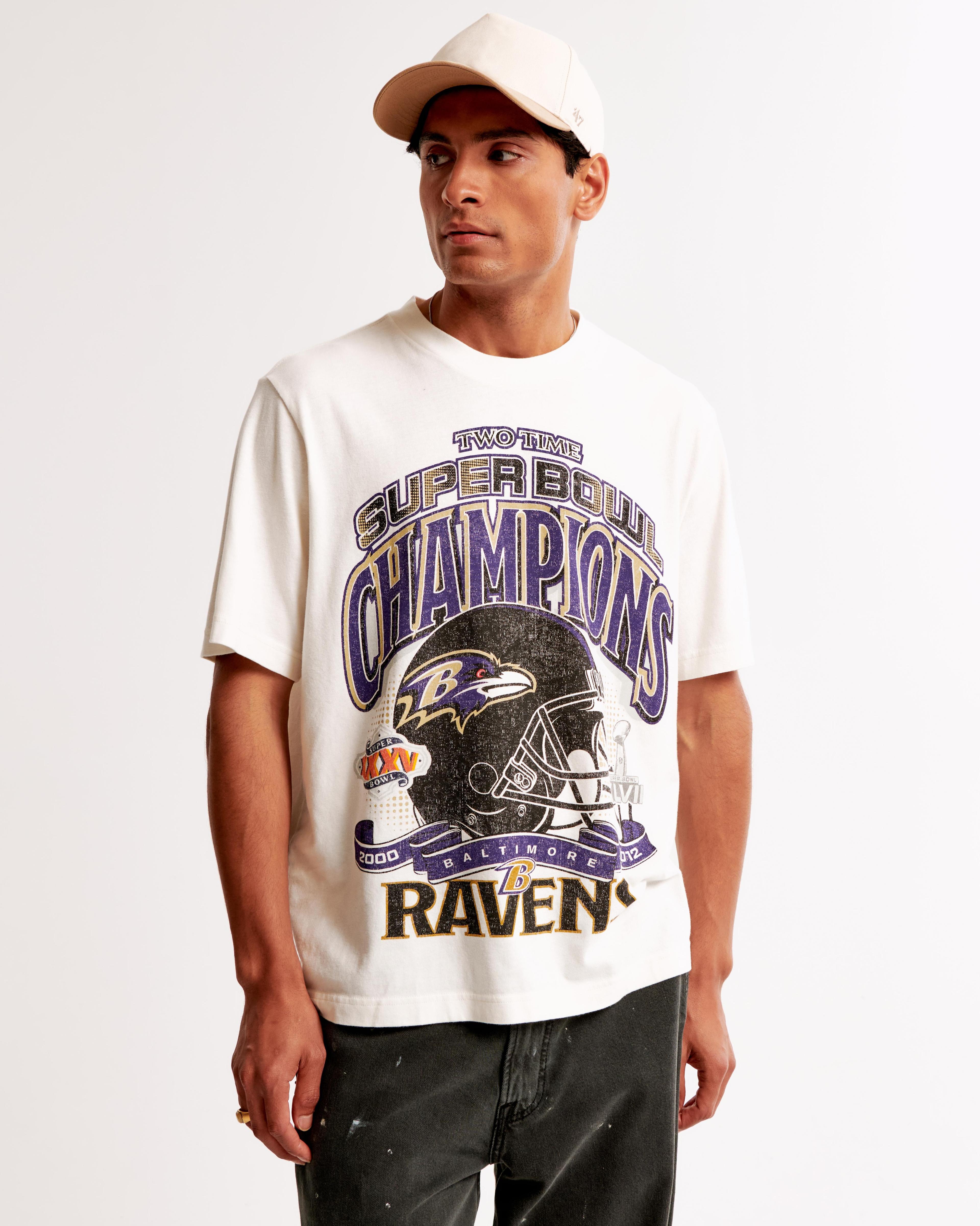 Baltimore Ravens Vintage-Inspired Graphic Tee Product Image