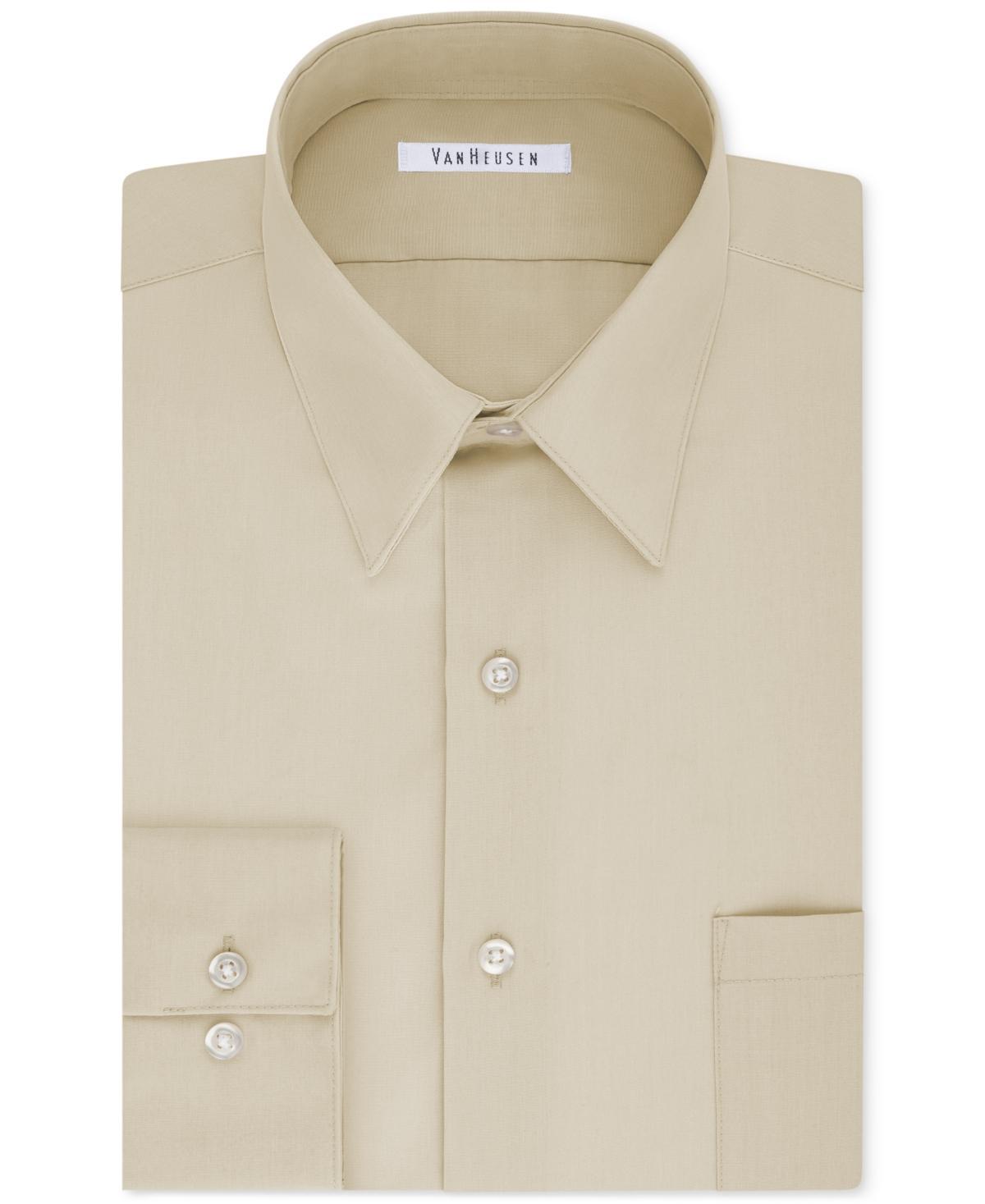 Calvin Klein Mens Slim-Fit Stretch Dress Shirt, Online Exclusive Created for Macys Product Image