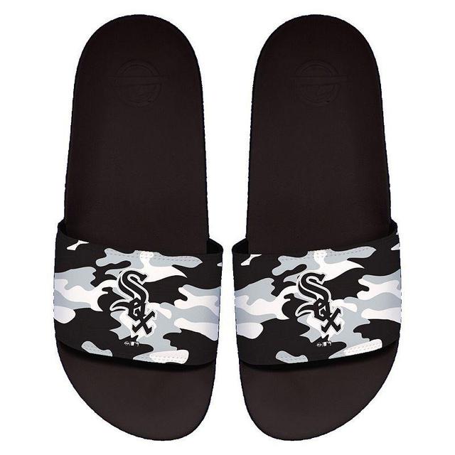 Mens ISlide Chicago White Sox Camo Motto Slide Sandals Product Image