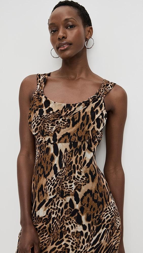 WAYF Drape Neck Dress | Shopbop Product Image