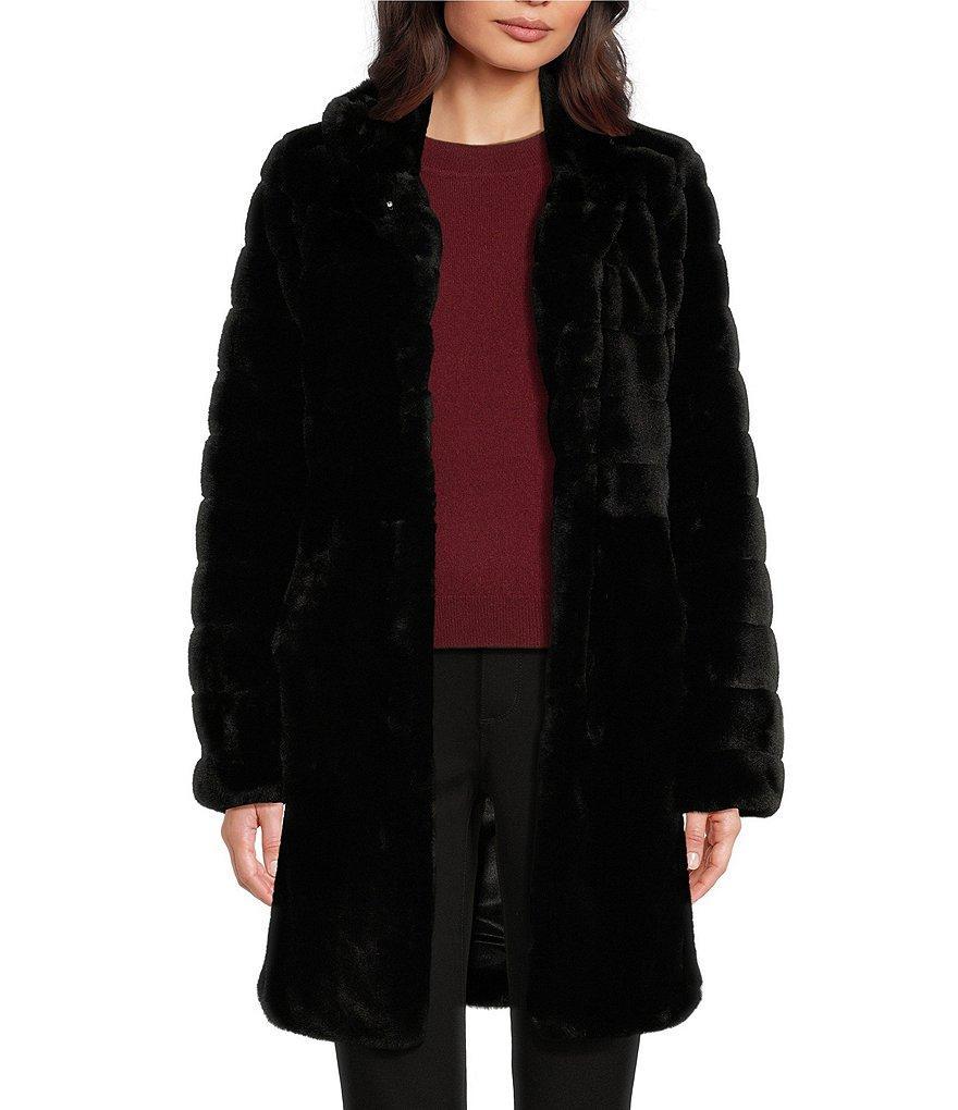 Vince Camuto Melanie Faux Fur Walker Coat product image