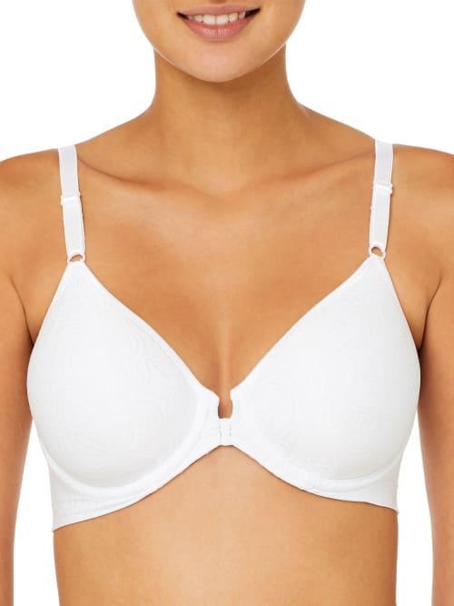 Bali Comfort Revolution Full-Figure Front-Closure Shaping Underwire Bra 3P66, Womens Product Image