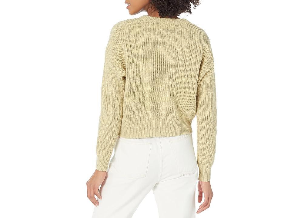 Madewell Textural-Knit Pullover Sweater (Pale Lichen) Women's Sweater Product Image