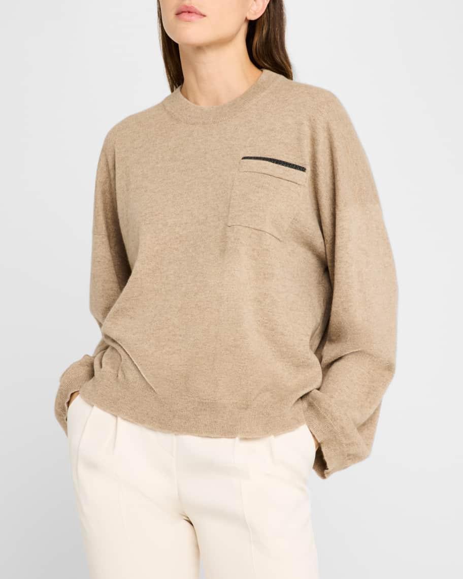 Monili-Bar 2-Ply Cashmere Crewneck Sweater Product Image