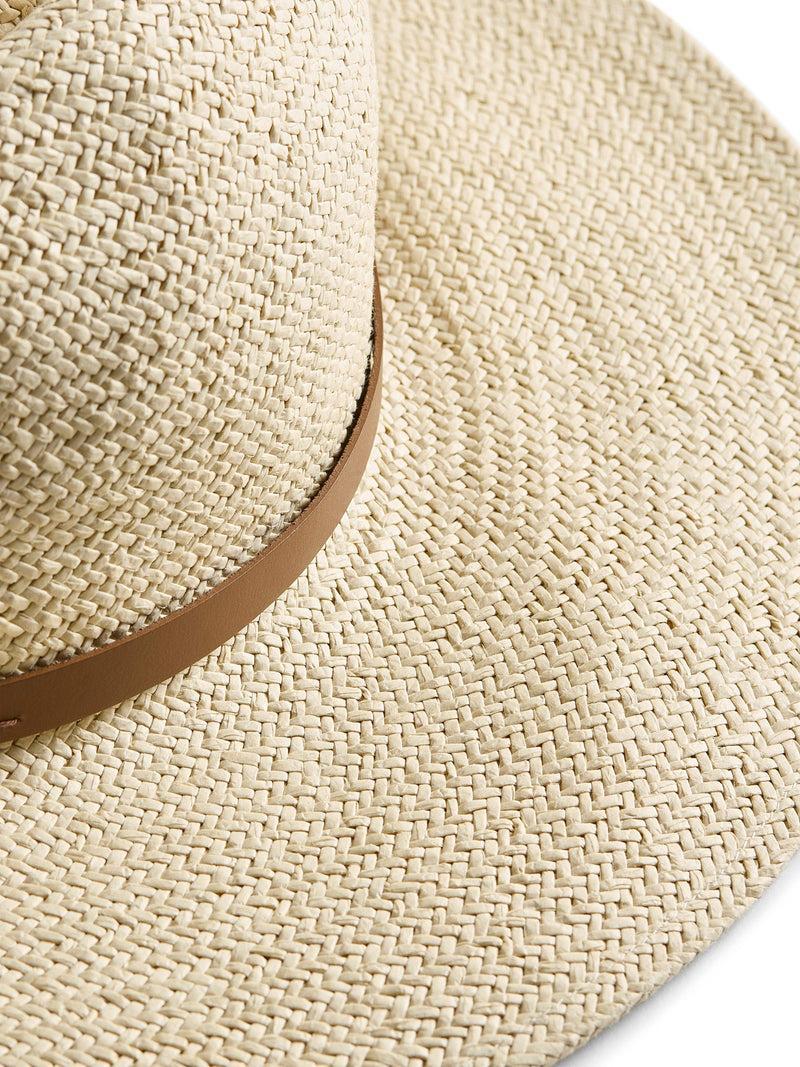 Paper Packable Rancher Hat - Cream Product Image