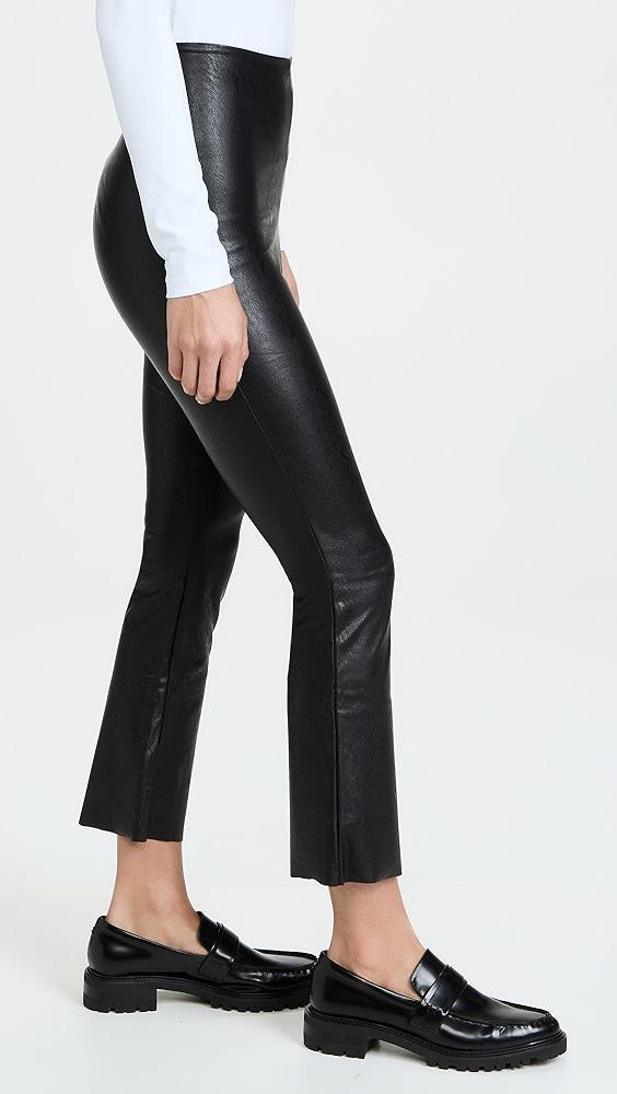 Commando Faux Leather Cropped Flare Pants | Shopbop Product Image