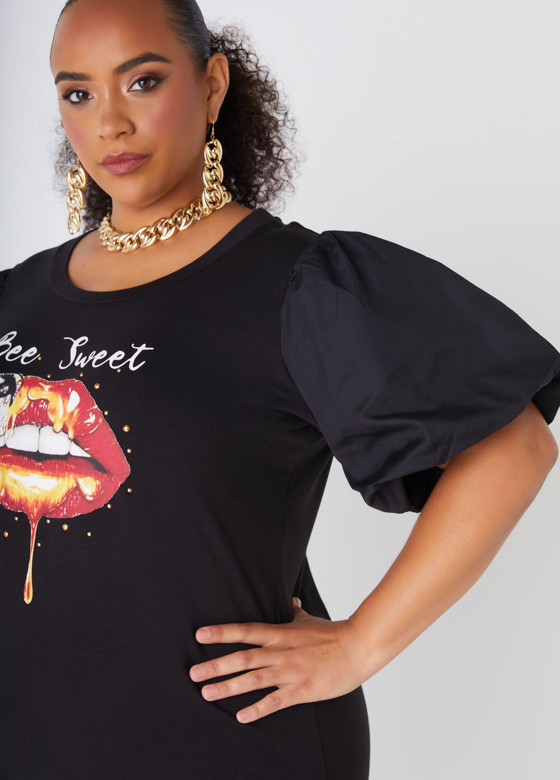 Bee Sweet Puff Sleeved Tee Product Image