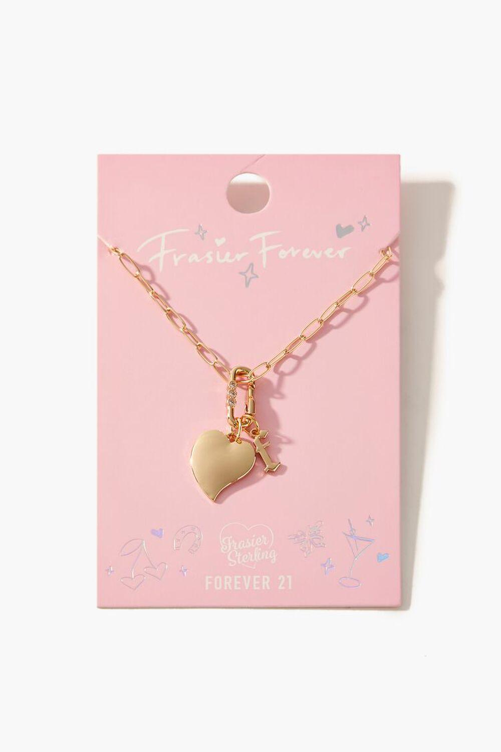 Frasier Sterling Initial Necklace | Forever 21 Product Image