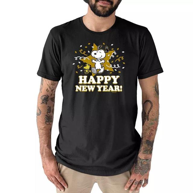 Mens Peanuts Happy New Year Tee Product Image