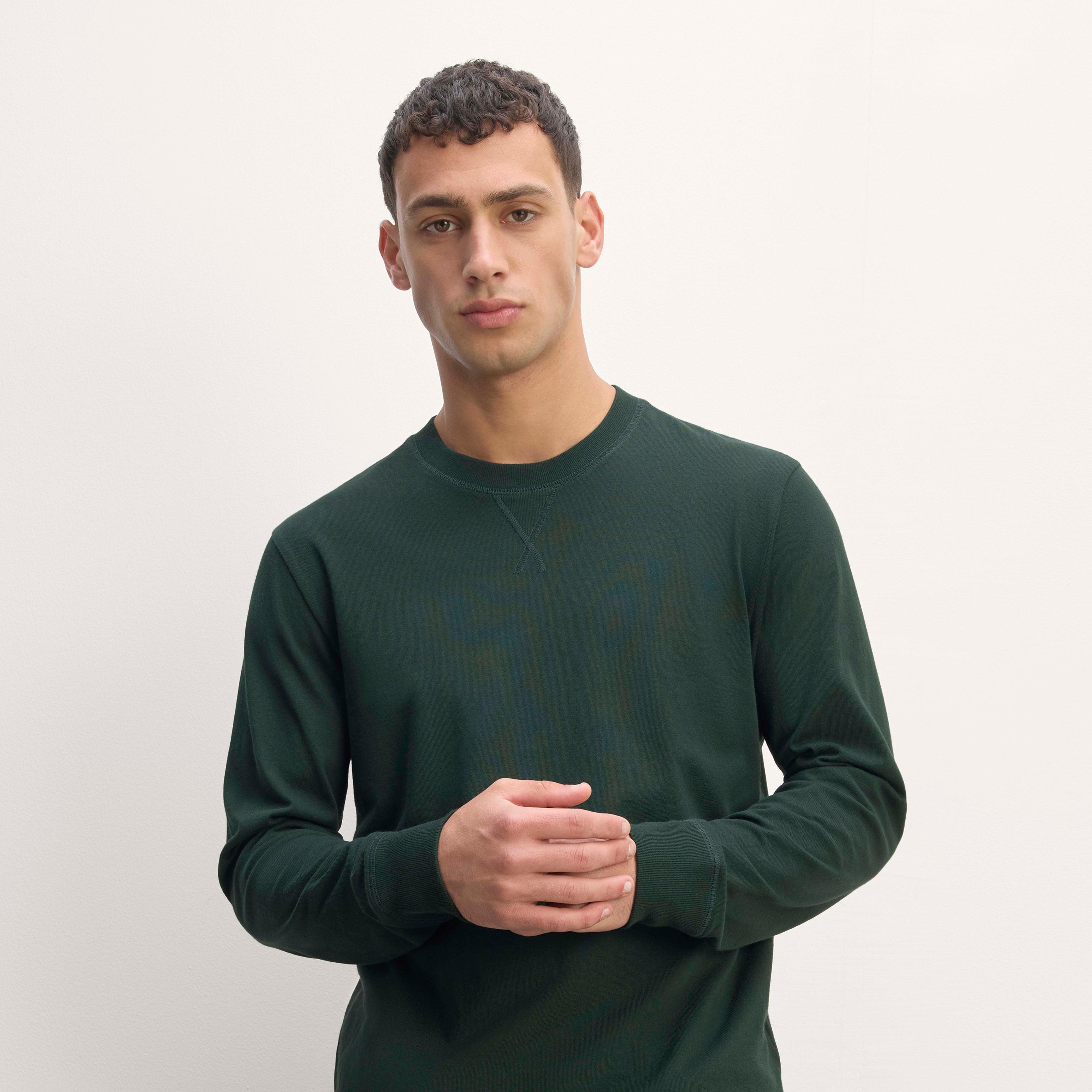 Mens Premium-Weight Relaxed Crew T-Shirt by Everlane Product Image