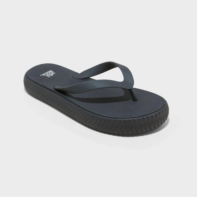 Womens Jessi EVA Platform Flip Flop Sandals - Wild Fable Black 10 Product Image
