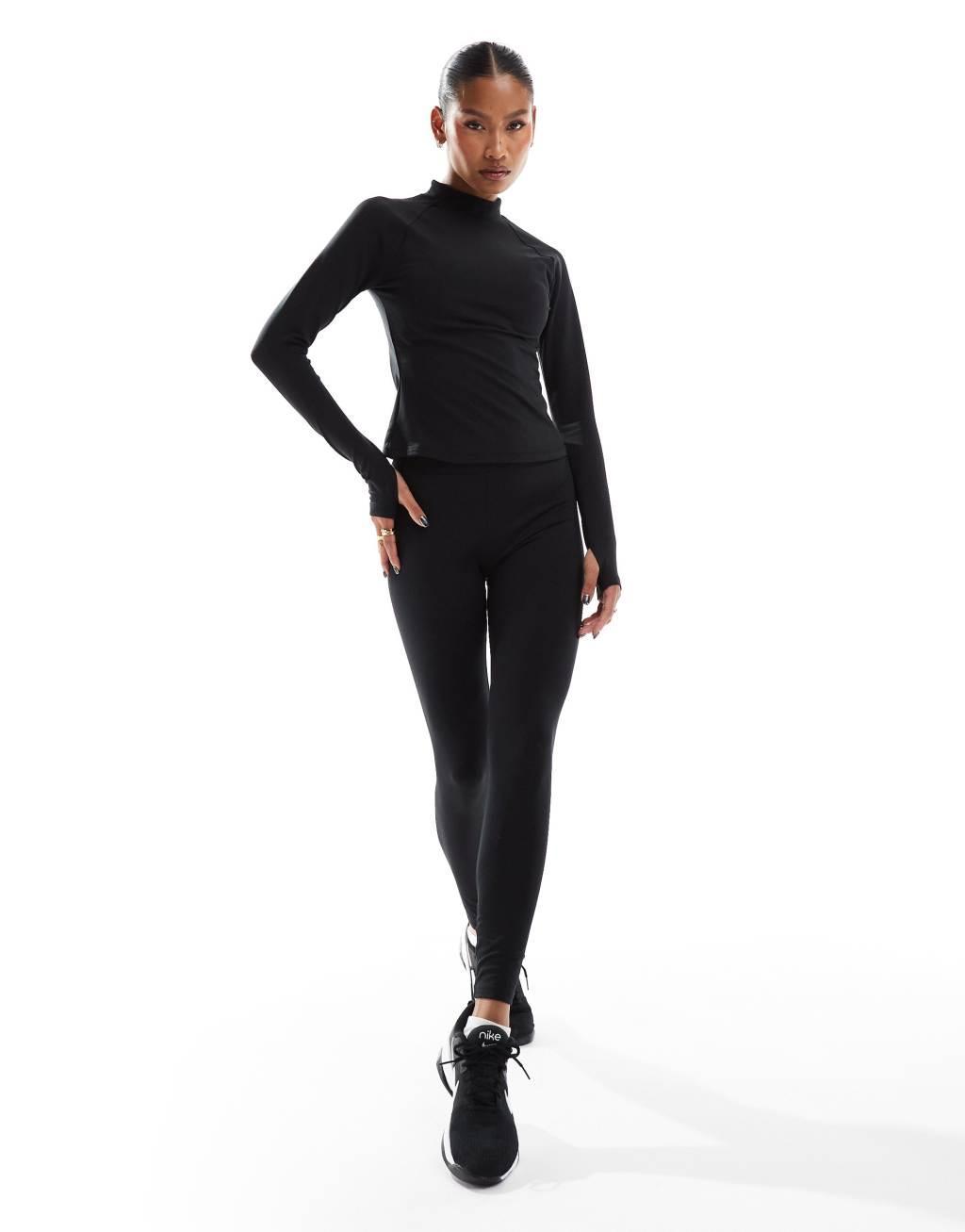 ASOS 4505 running thermal fleece lined long sleeve top Product Image