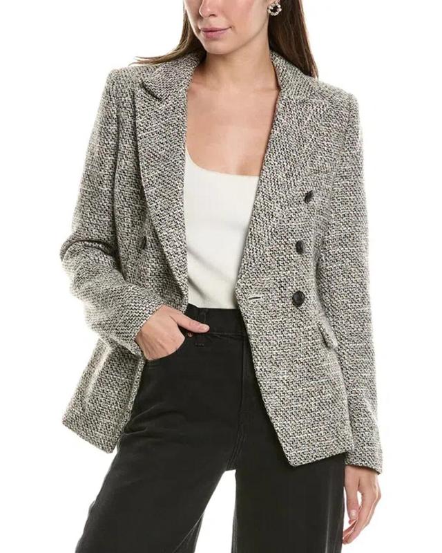 Preston Tweed Blazer In Black Product Image