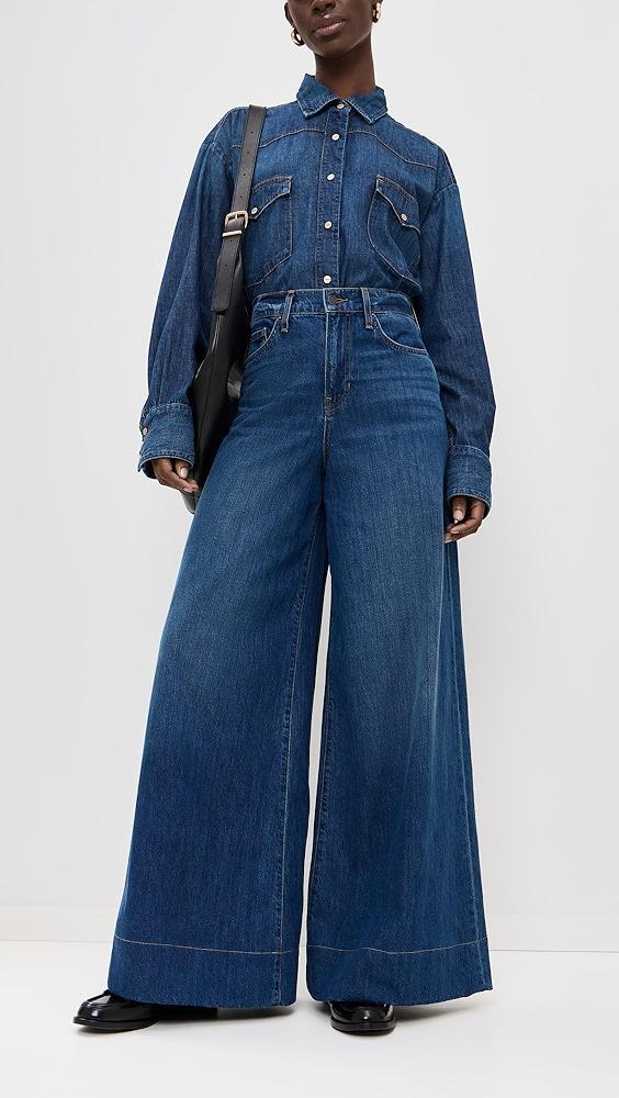 Veronica Beard Jean Haizley Extra Wide Leg Jeans | Shopbop product image