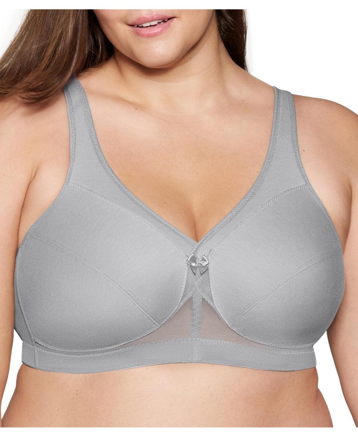 Glamorise Womens Full Figure Plus Size MagicLift Active Support Bra Wirefree #1005 Product Image