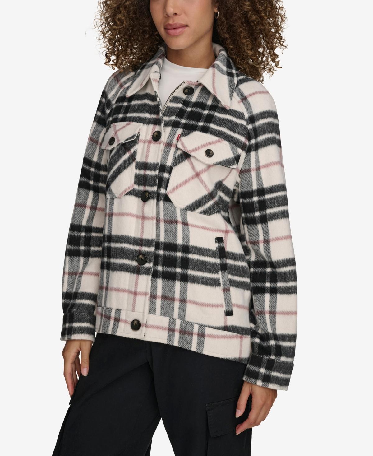 Levis Womens Wool Blend Shirt Jacket Product Image