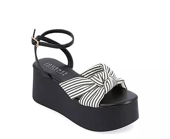 Journee Collection Womens Lailee Platform Sandals Product Image