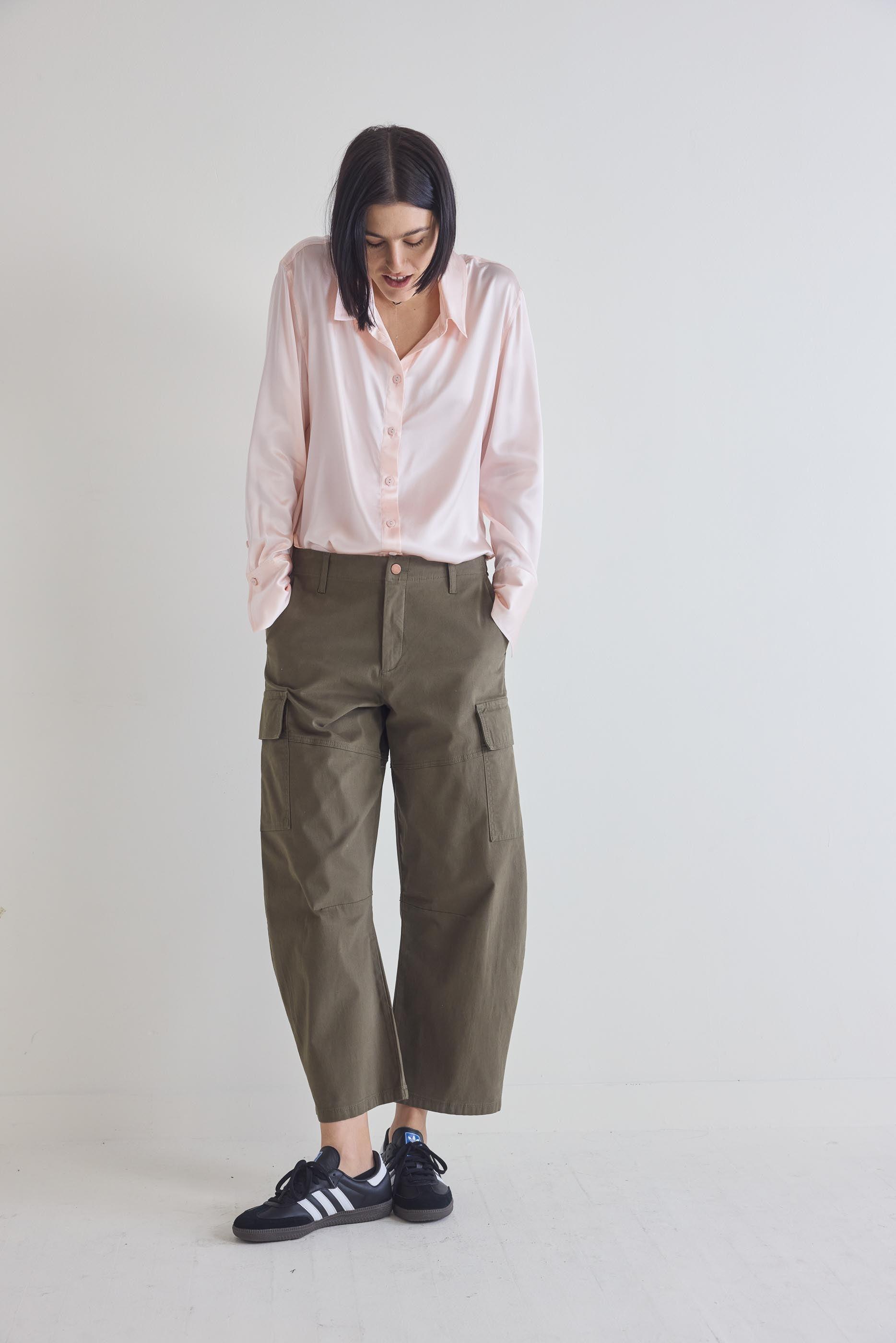 Coming Up Roses New Age Twill Utility Pants Product Image