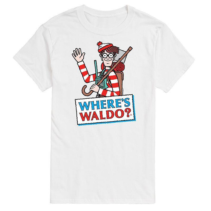 Mens Wheres Waldo Logo Graphic Tee Product Image