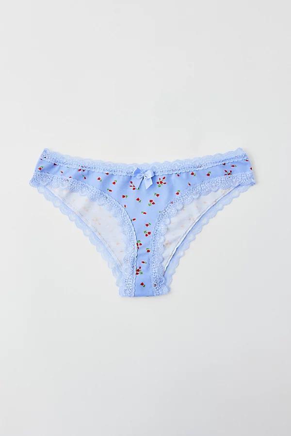 Out From Under Noelle Lace-Trim Tanga Womens at Urban Outfitters Product Image