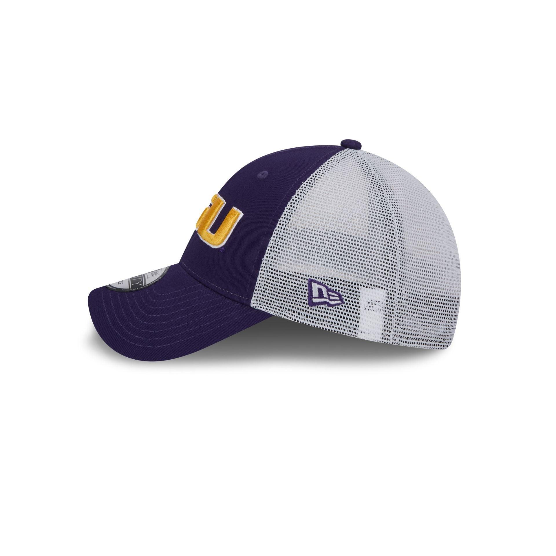 LSU Tigers Purple 9FORTY Trucker Hat Male Product Image