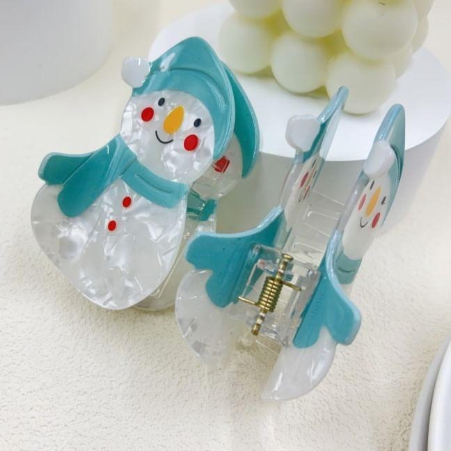 Snowman Hair Claw Product Image