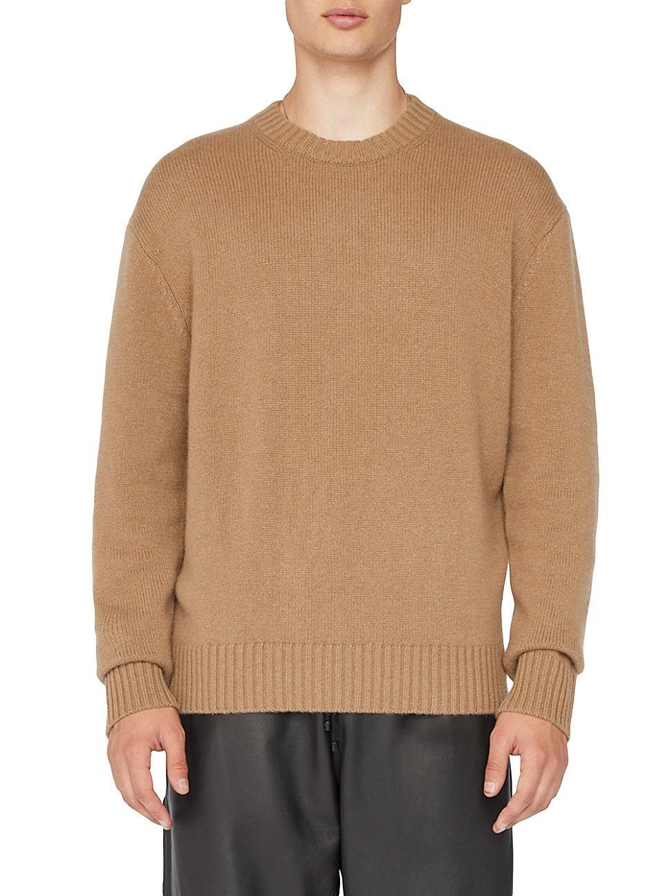 Mens Cashmere Crewneck Sweater Product Image